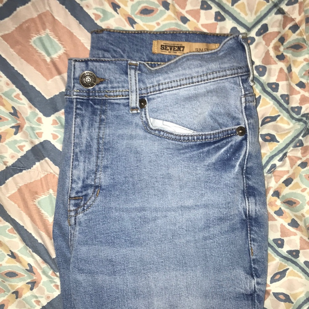 Blue jeans never worn brand new no tags